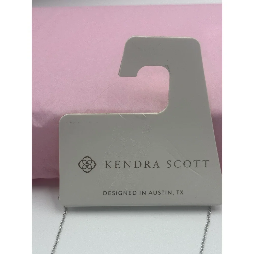 Kendra Scott Nikki Strand Necklace Silver Star and Moon Charms Small NWT